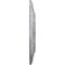 Ekena Millwork Nestor Ceiling Medallion (Fits Canopies up to 5"), 25 7/8"OD x 2 1/4"P, Ultra Pure White Crackle CM25NEUWC - alternate 3